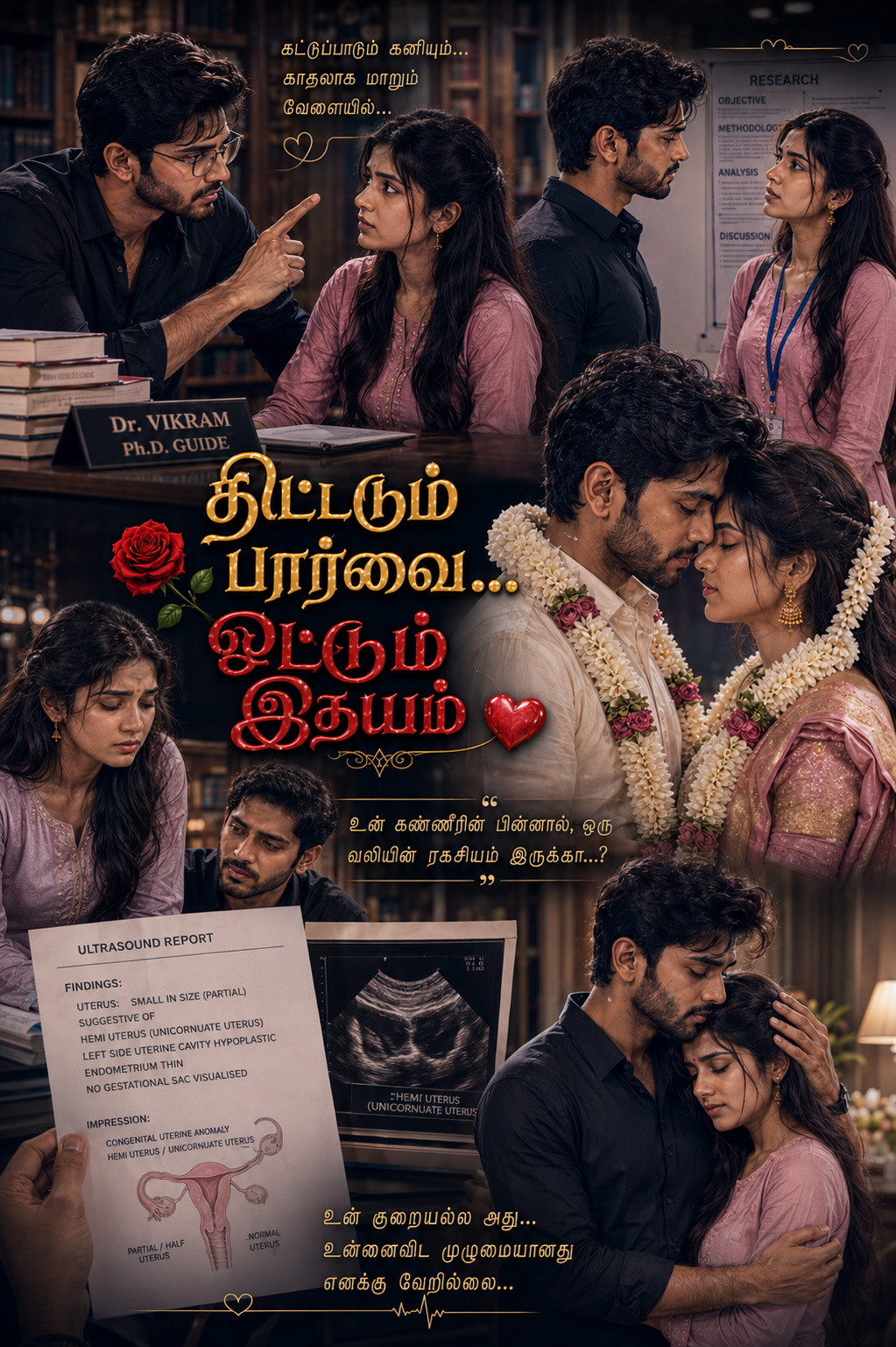 திட்டும் பார்வை...ஒட்டும் இதயம் ❤️